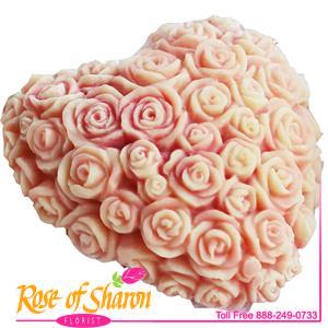 Rose Heart Soap