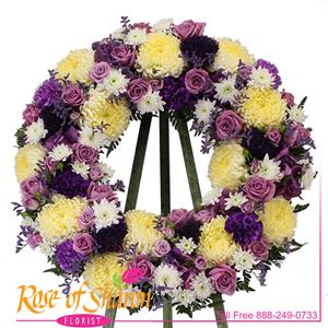 Lavender Comfort Wreath